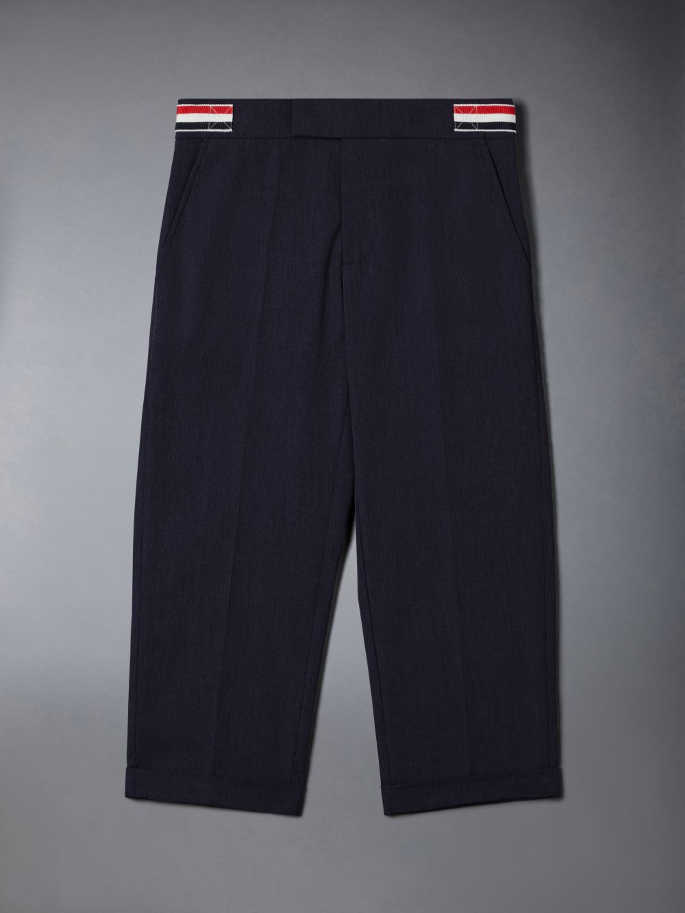 Boys\'s Thom Browne Typewriter Track Pants Grey | EGS80V45916