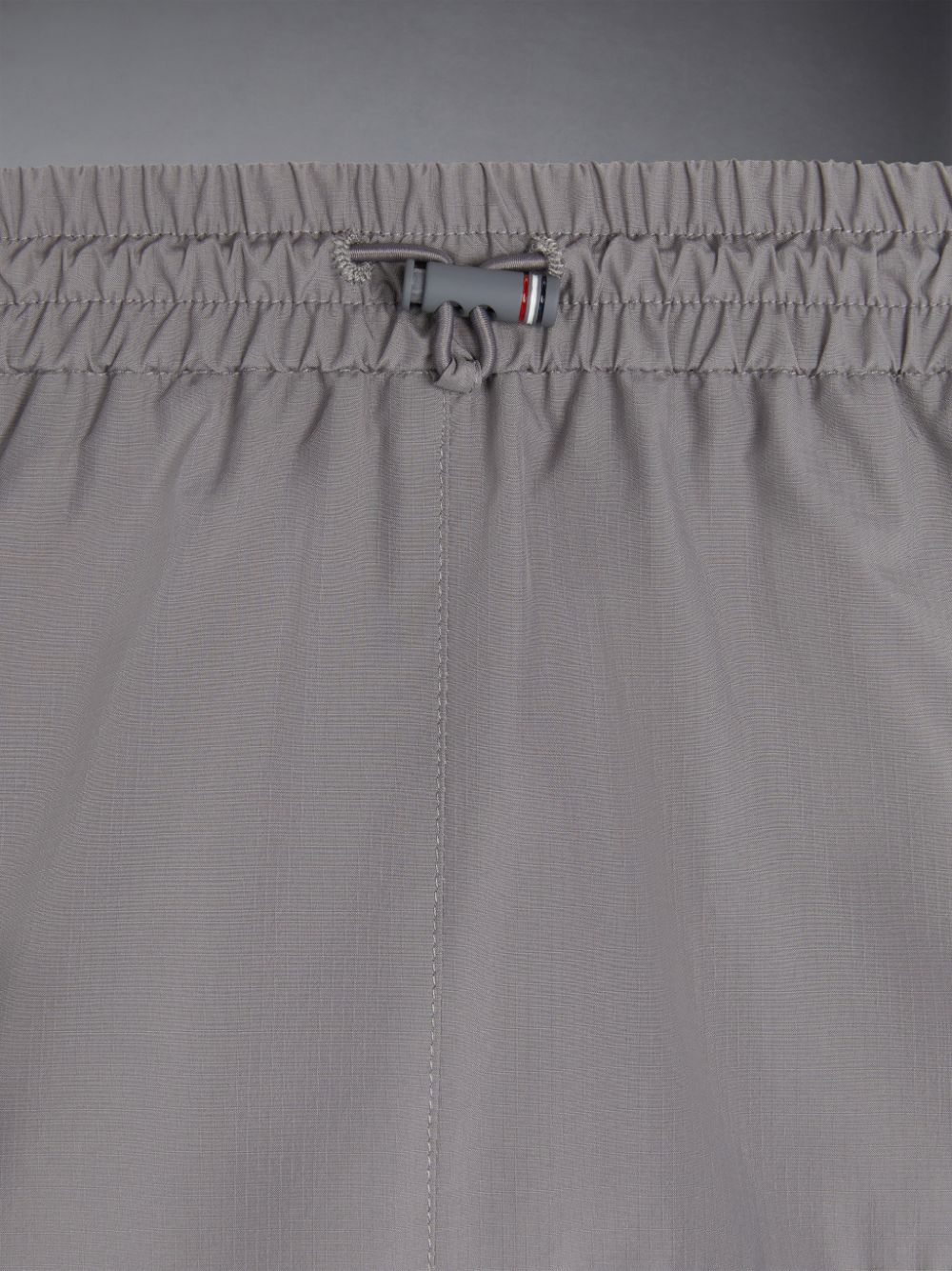 Girls's Thom Browne Ripstop 4-Bar Pleated Mini Skirts Grey | QCT61Z63621