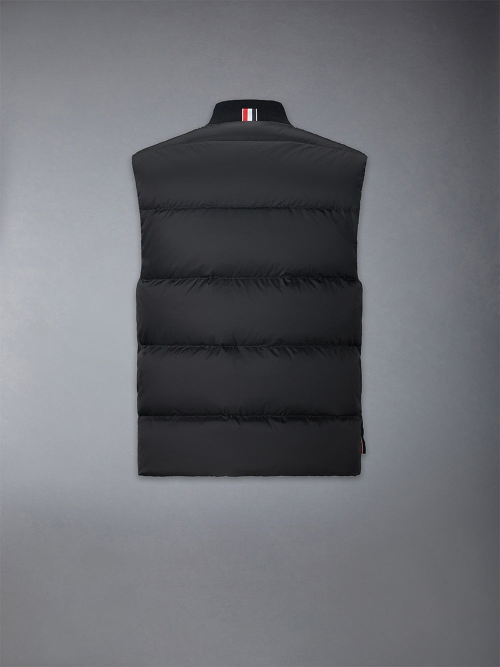 Men Thom Browne Downfilled 4-bar Ski Vest Black | SXO51F87893