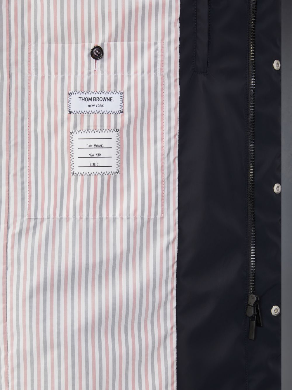 Men Thom Browne Poly Twill Tech Down Filled Hooded Jackets Black | APM49B81330