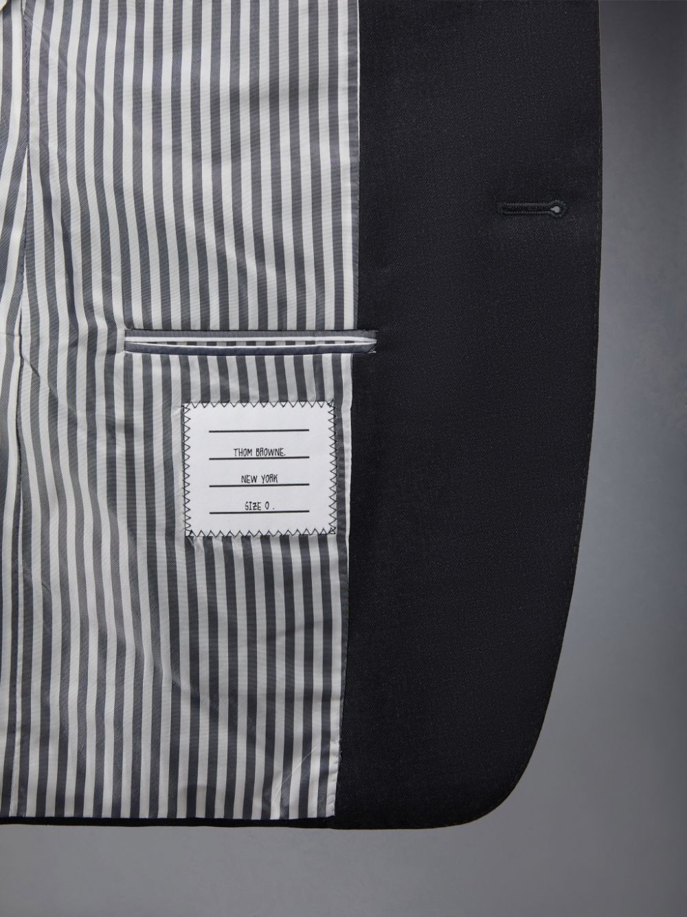 Men Thom Browne Twill Classic Sport Coats Black | COW16V34735